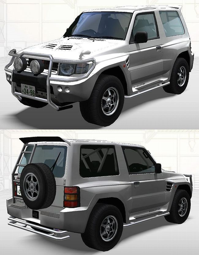 PAJERO EVOLUTION (V55W) - 湾岸ミッドナイト MAXIMUM TUNEシリーズ攻略・まとめ(本館) Wiki*